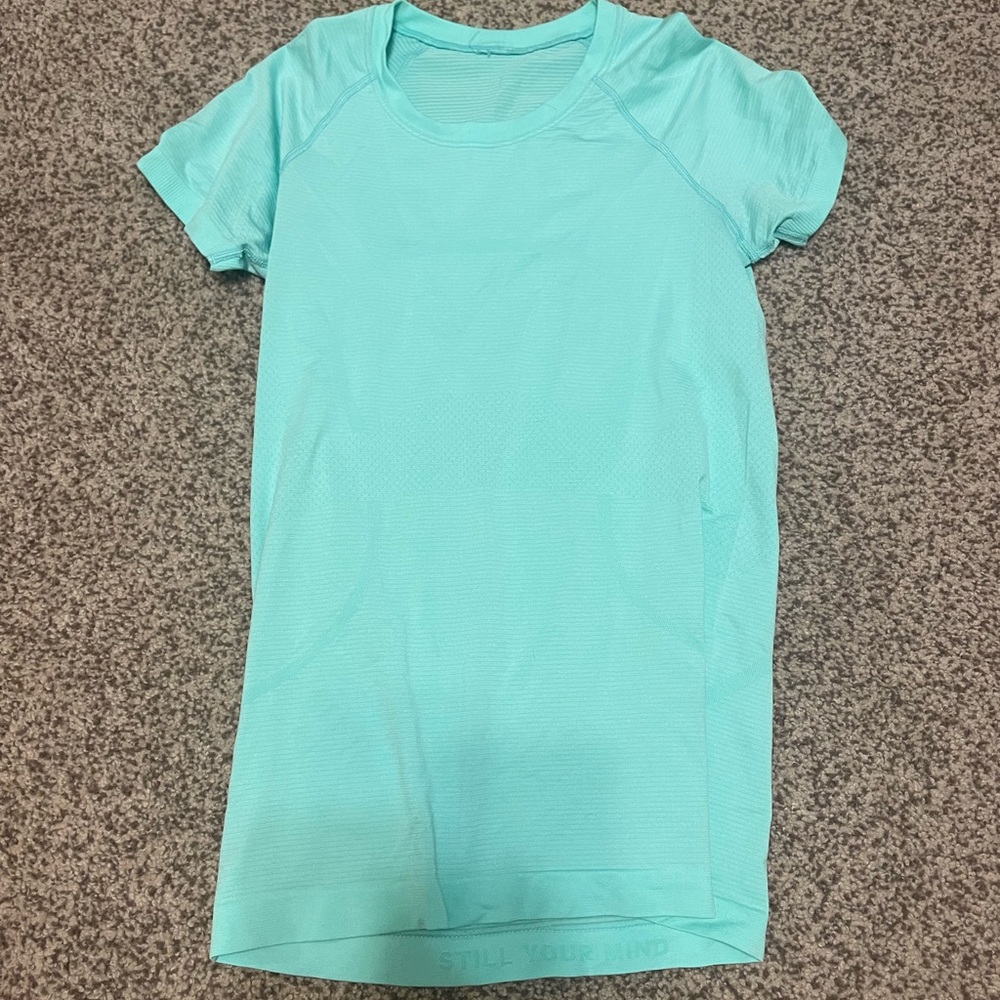 Mint lulu swiftly tech tee